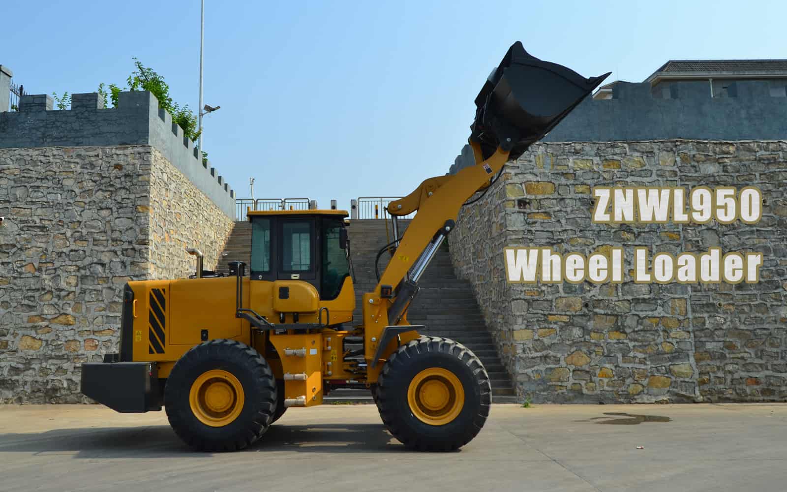 رافعة شوكية ZoNuo سعة 5 أطنان ZNWL950: أداة فعّالة لعمليات الهندسة