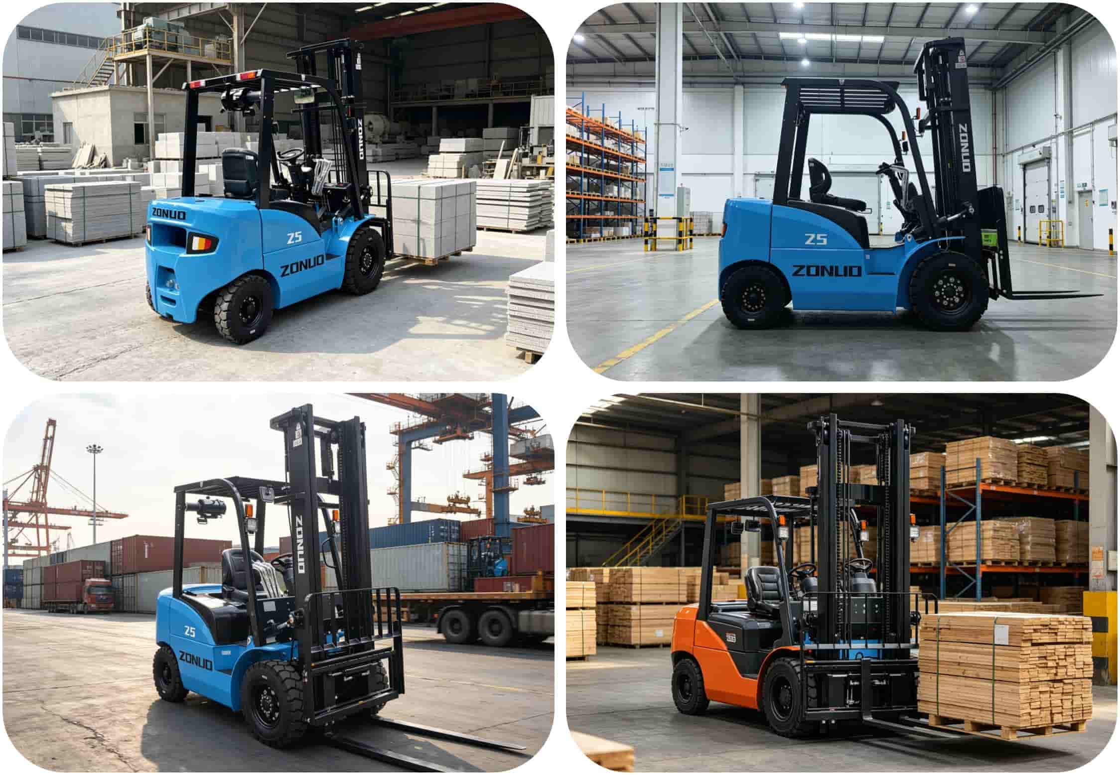 2500kg Sit Down Diesel Forklift Truck