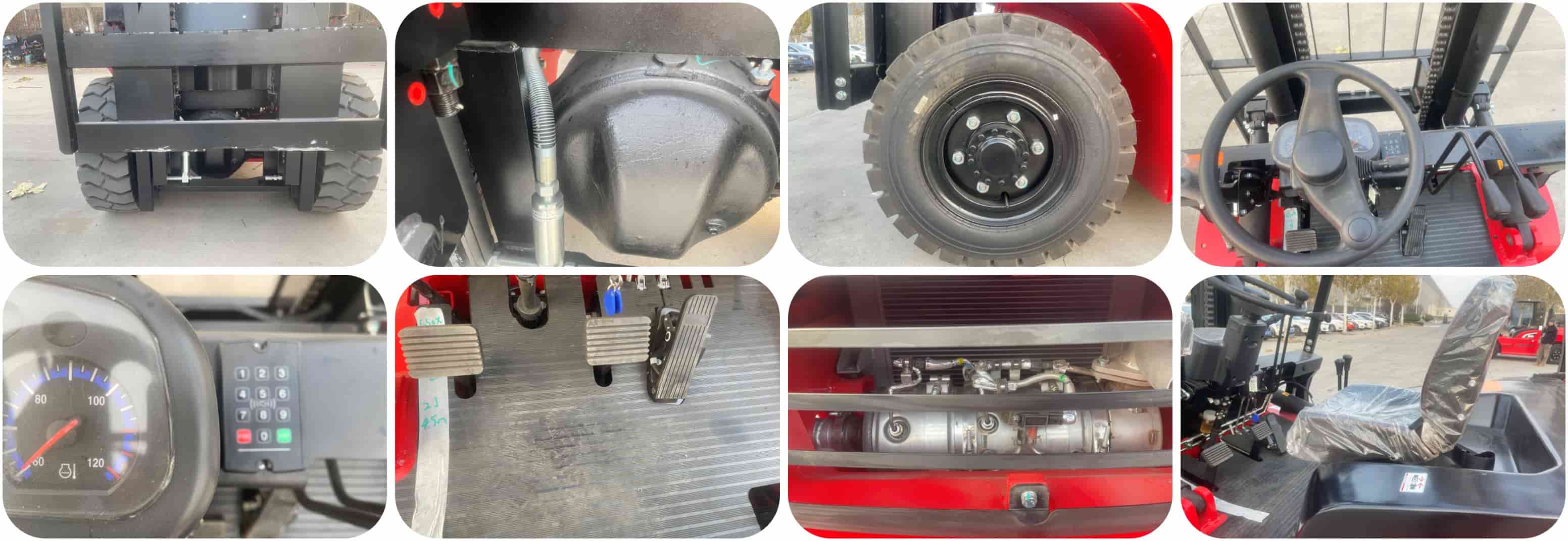 Outdoor Diesel Engine Powered Forklift 5000kg Outdoor Diesel Engine Powered Forklift 5000kg
