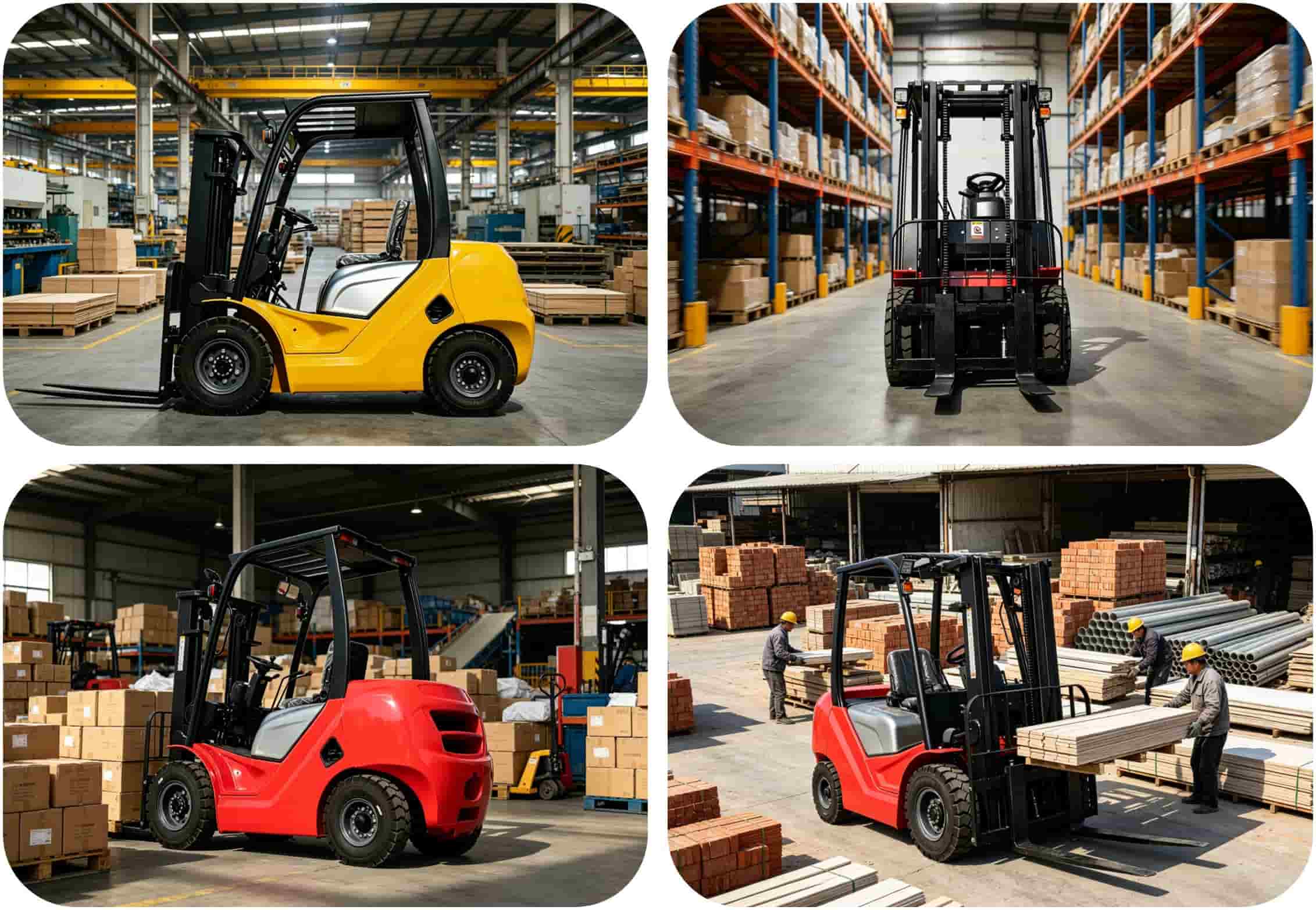 2 Ton Small Diesel Forklift With Mitsubishi Engine