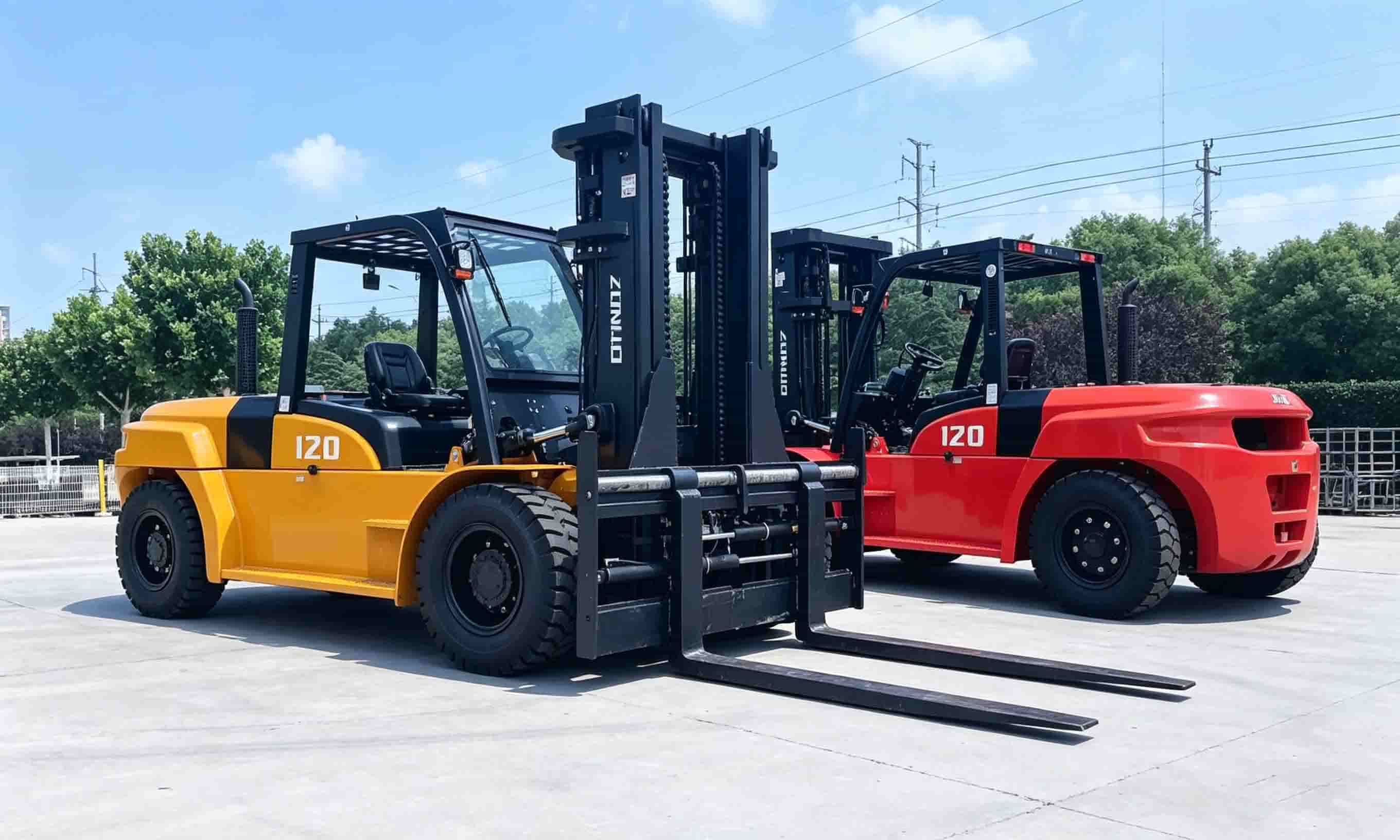 12 Ton Heavy Duty Diesel Forklift 12 Ton Heavy Duty Diesel Forklift